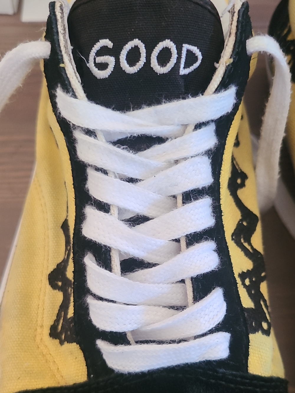 Vans Peanuts Good Grief Old Skool Sneakers Size 10.5 - Picture 4 of 16